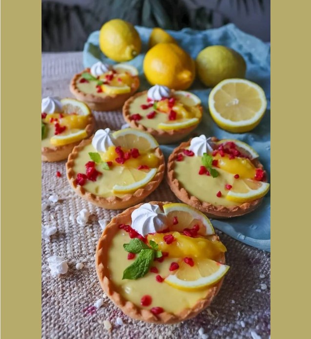 Tartaletki z cytrynowym kremem lemon curd