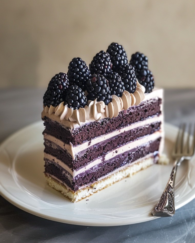 Ciasto Blackberry Opera (Ciasto Diva)