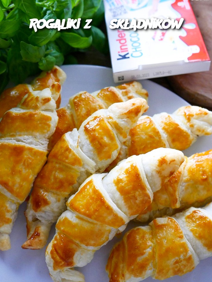 Rogaliki z 3 składników