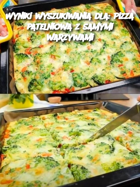 Wyniki wyszukiwania dla: Pizza patelniowa z samymi warzywami