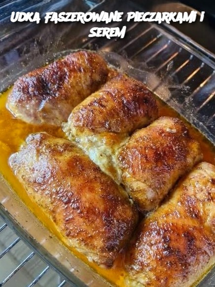 Udka Faszerowane Pieczarkami i Serem