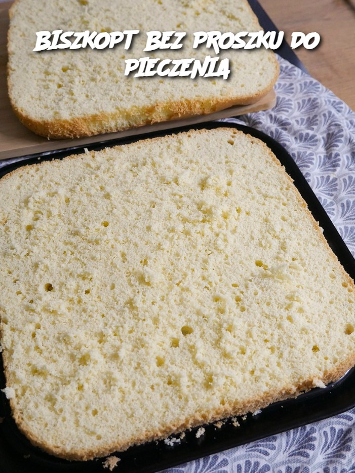 BISZKOPT BEZ PROSZKU DO PIECZENIA