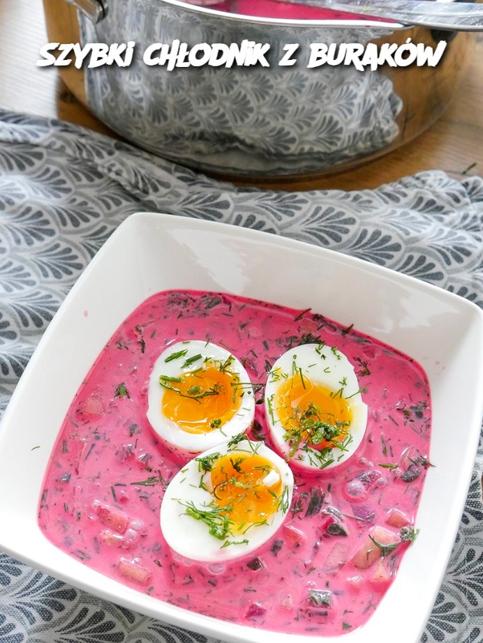 Szybki chłodnik z buraków