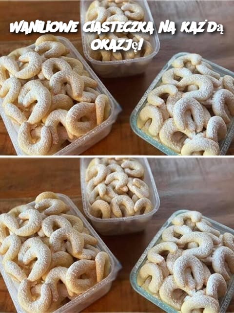 Waniliowe ciasteczka na każdą okazję!