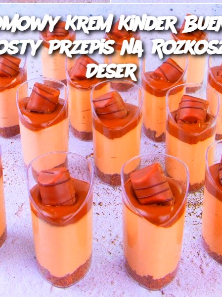 Domowy Krem Kinder Bueno: Prosty Przepis na Rozkoszny Deser