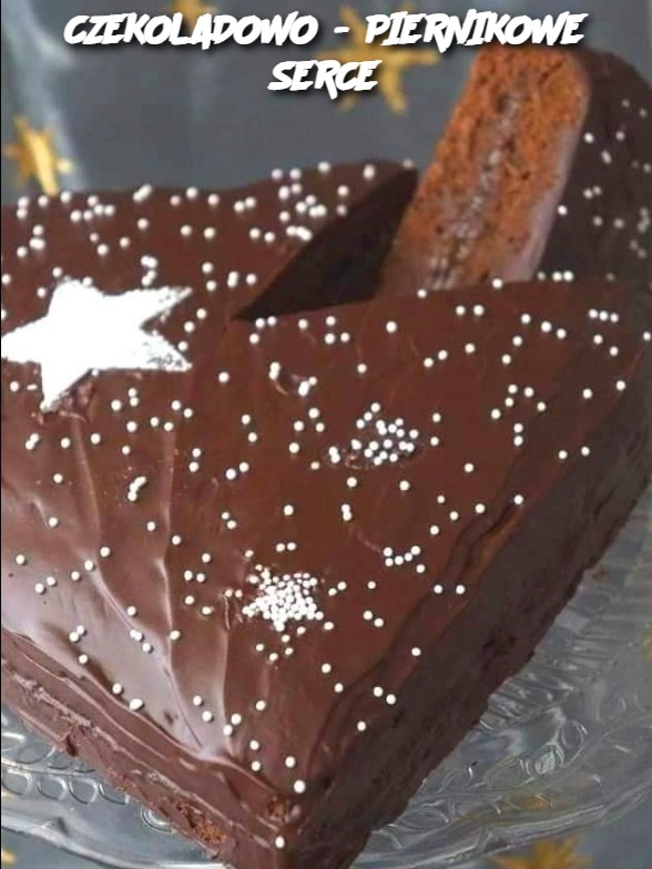 CZEKOLADOWO - PIERNIKOWE SERCE