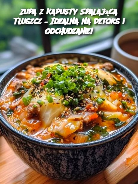 Zupa z Kapusty Spalająca Tłuszcz – Idealna na Detoks i Odchudzanie!