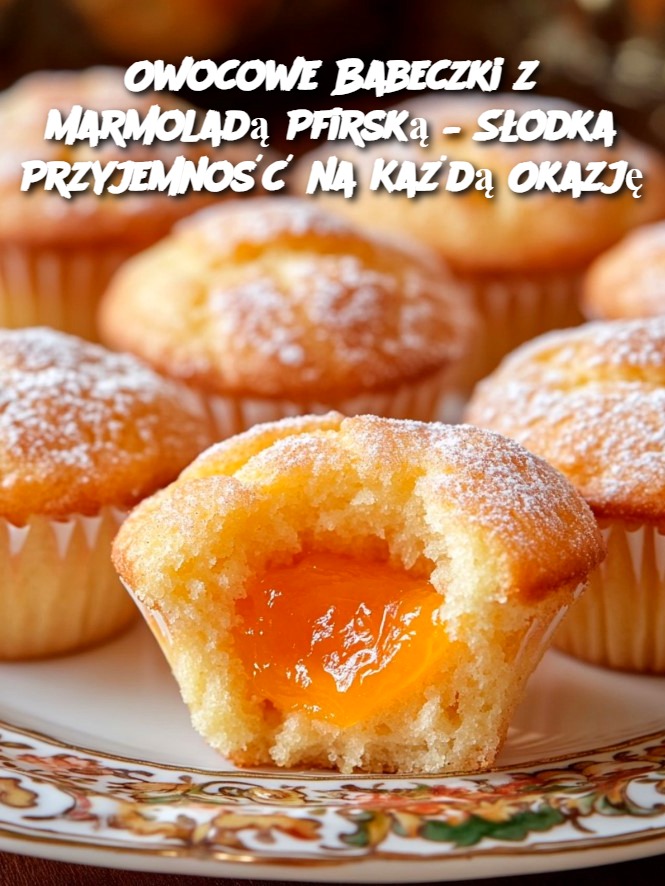 Owocowe Babeczki z Marmoladą Pfirską – Słodka Przyjemność na Każdą Okazję