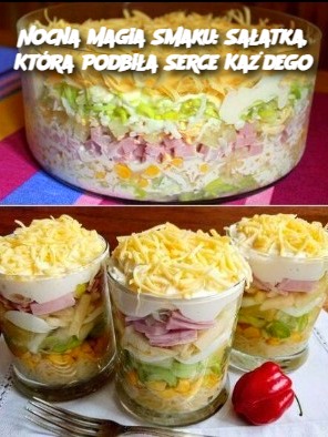 Nocna Magia Smaku: Sałatka, Która Podbiła Serce Każdego