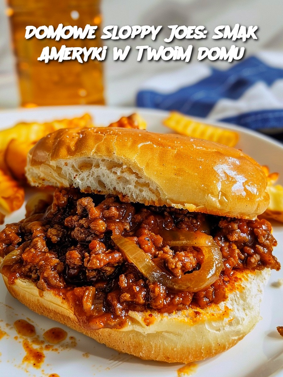 Domowe Sloppy Joes: Smak Ameryki w Twoim Domu