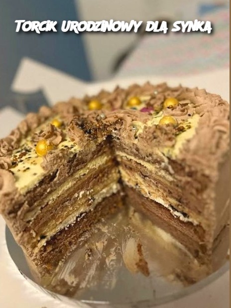 Torcik Urodzinowy dla Synka