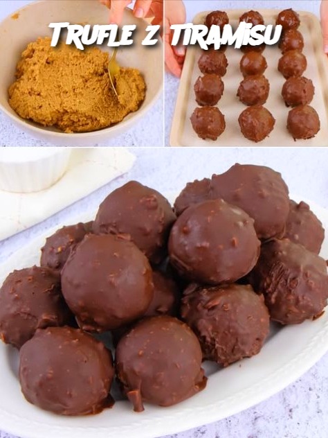 Trufle z tiramisu: nie będziesz mógł się oprzeć!
