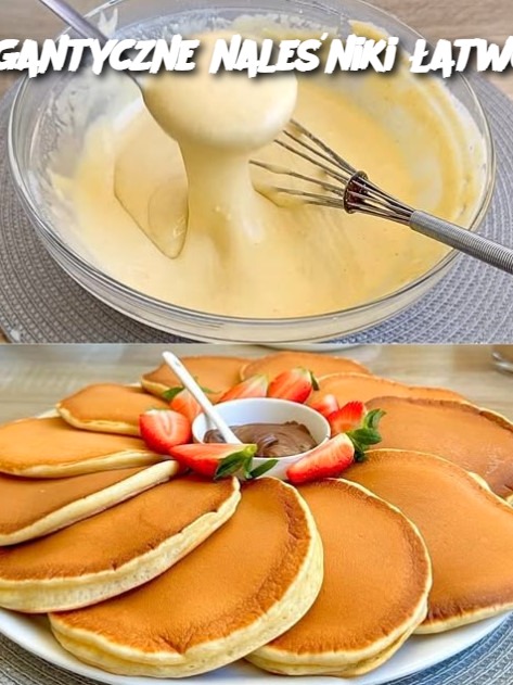 Gigantyczne naleśniki łatwo!