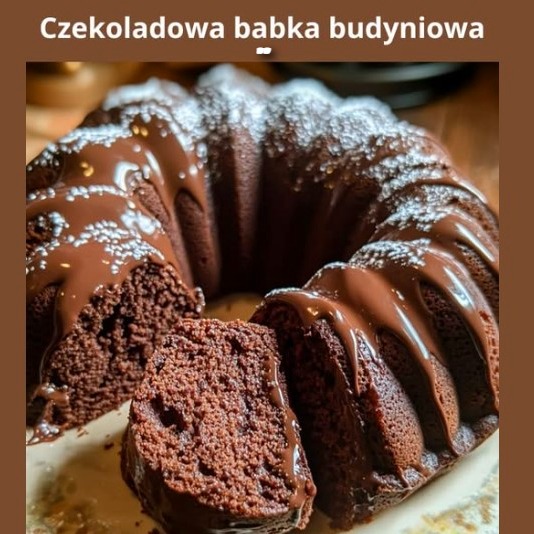 Czekoladowa babka budyniowa