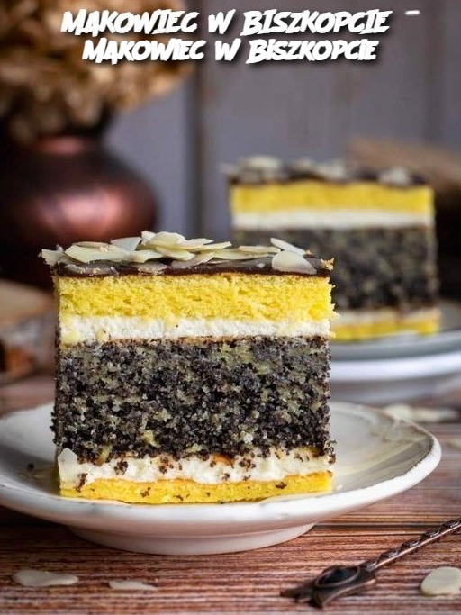 Makowiec w Biszkopcie