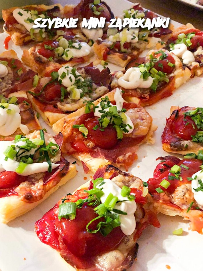 Szybkie mini zapiekanki