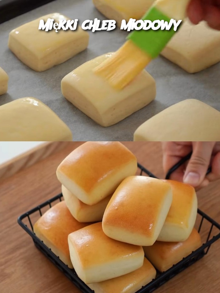 Miękki chleb miodowy
