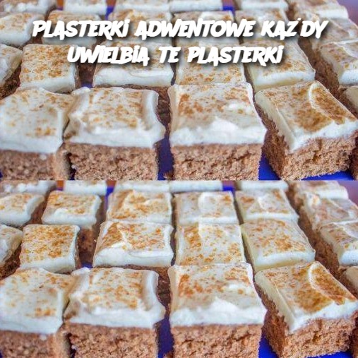 Plasterki adwentowe każdy uwielbia te plasterki