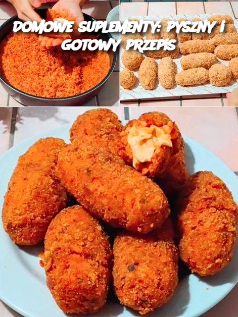 Domowe suplementy: pyszny i gotowy przepis