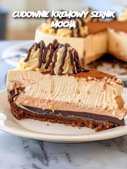 Cudownie Kremowy Sernik Mocha