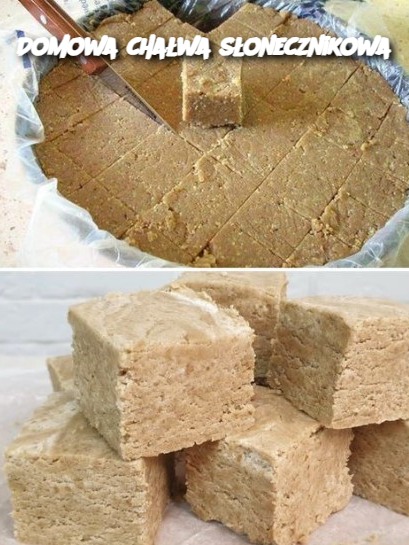 Domowa chałwa słonecznikowa