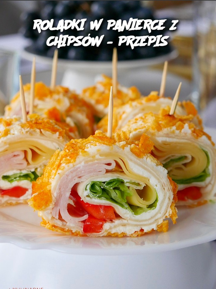 ROLADKI W PANIERCE Z CHIPSÓW – PRZEPIS