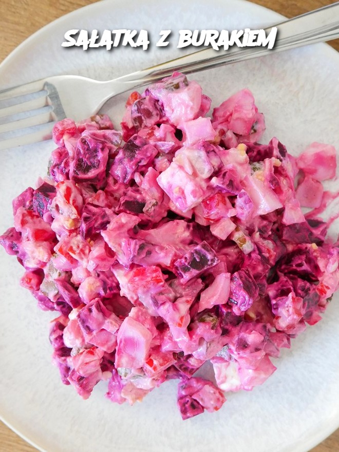 Sałatka z burakiem
